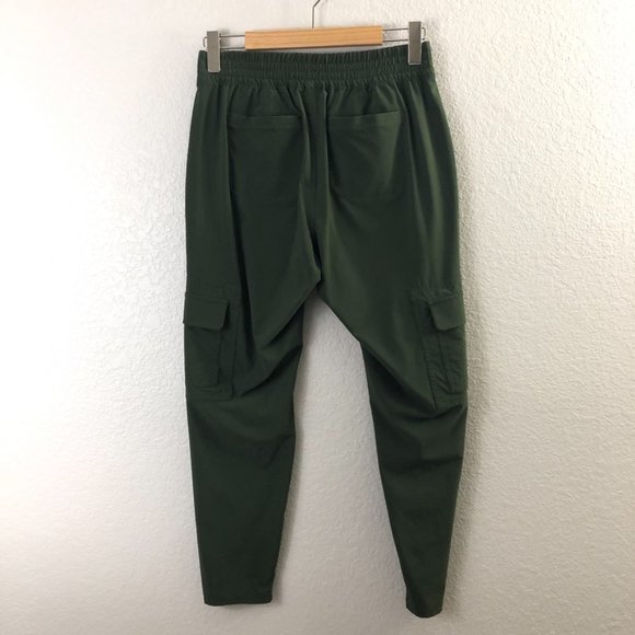 Athleta Olive Green Track Pants - Picture 4 of 5